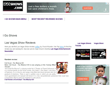 Tablet Screenshot of igoshows.com